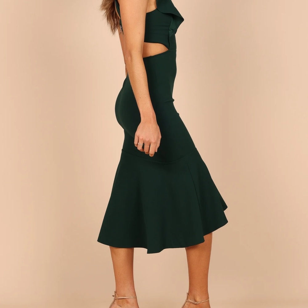 Petal & Pup High Lo Midi Black Dress - Picture 5 of 11